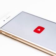 YouTube on a mobile phone.