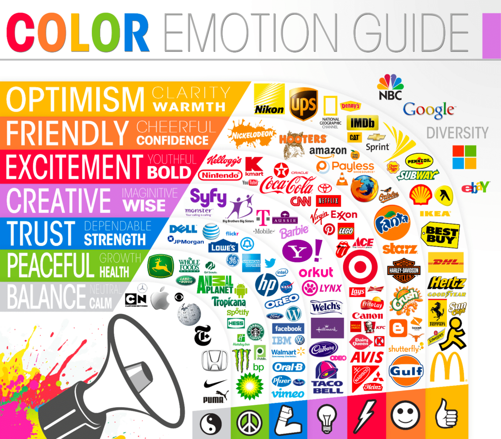 logo color emotion examples